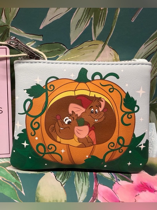 Loungefly Handbags - Disney Loungefly Jacques & Gus Gus coin purse NWT